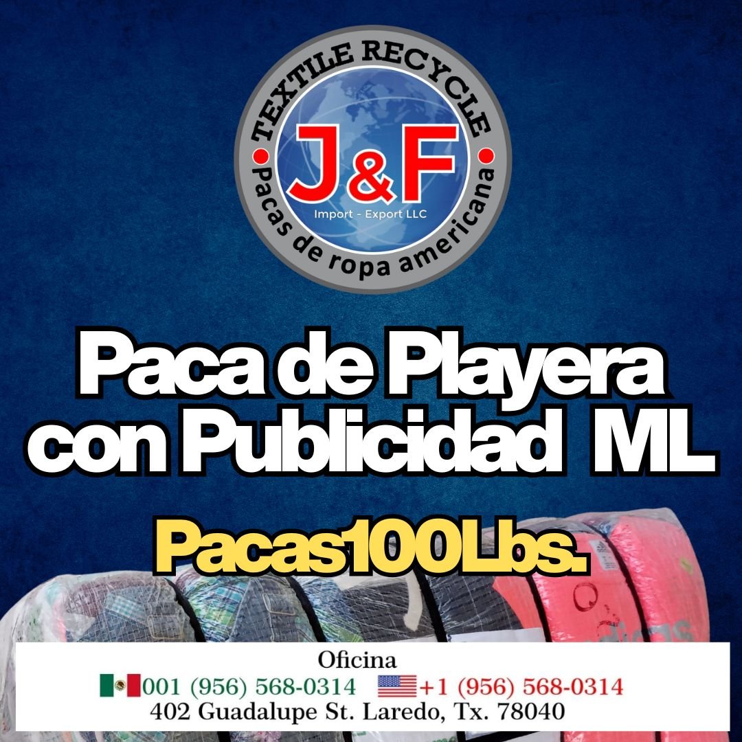 Imagen de 👕 Paca de Playera con Publicidad (Manga Larga)